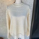 Very J  Cream Sweater New With Tags SMALL Photo 1