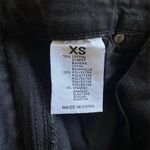 Canton Walker Black Denim Distressed Hem Jean Mini Skirt XS Festival Western Photo 8