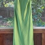 ASOS Design Women's Green Satin Slip Dress Size 2P. NWOT Photo 0