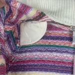 Heirloom collectibles size large fair isle multicolor full zip sweater nordic White Photo 9