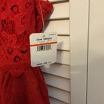 Free People NWT  Adella Cherry Red Cami Size XS Photo 2