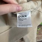 Pact Cheetah Crewneck Sweater Women Large XL Wild Pullover Sweatshirt Cat Animal Photo 4