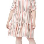 Gabby Skye  | Striped Balloon Sleeve Tunic Dress Sz 22W Photo 1