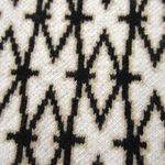 Maje NWT Royal in Ecru Noir Monogram Knit Zip Up Sweater Dress 40 / US 8 $385 Photo 2