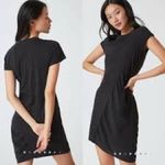 T.La Black Short Sleeve Tee Shirt Dress Size M Photo 5