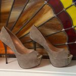 🆕 Jean Michel Cazabat suede platform heels Size 6.5 Photo 1