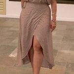 Amuse Society  two piece set with wrap skirt and off the shoulder top Photo 0