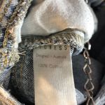 LIONESS Womens Light Wash Chain Accent High Rise Straight Jeans S 100% Cotton Photo 3