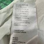 Anthropologie  Midi  Dress Women's Med White Blue Floral Strapless Tunic High Low Photo 8