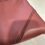 Michael Kors  “Nicole” Large Shoulder Tote – Dusty Rose Pebbled Leather Photo 9