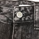 PacSun  Women’s Mom Jean Denim Faded Black Straight Leg Photo 5