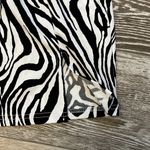 SheIn SZ CS Adorable Zebra / Animal Print Skirt Pull On Style Photo 3