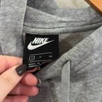 Nike Embroidered Logo Heather Gray Hoodie Size Small Photo 5