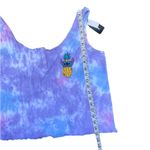 Disney  Stitch Purple Pink Tie Dye tank top juniors plus 1x NEW Photo 2