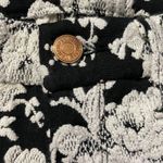 7 For All Mankind Jacquard Pants Black & White 27 Photo 10