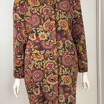 Unbranded 1960s Floral Tapestry Swing Coat | small/medium Pink Photo 0