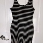 Iris bodycon striped tank dress size medium Photo 0