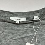 Vince  Heathered Grey Long Sleeve Shirt Size X-Small NWT Photo 2