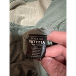 POL Anthropologie Women Sz Large Green Lace Lightweight Boho Open Front Cardigan Photo 8