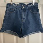 Hayden  Scalloped‎ Jean Shorts Size Medium Photo 0