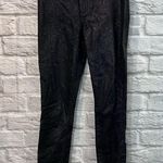 Paige  Verdugo Ankle Jeans Size 24 Night Violet Shimmer Coated Shimmer Holiday Photo 3