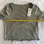 Gilly Hicks Hollister  Grey Plush Long Sleeve Top Photo 3