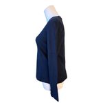 Mountain Lake ‎ Sport Blue V-neck Heavyweight T-shirt sz MEDIUM Minimalist Photo 1