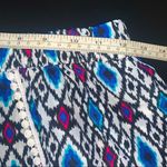 Banana Lemon  Silk-Like Patterned Shorts M Photo 3