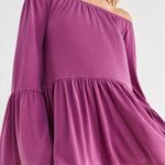Urban Outfitters UO Kimchi Blue Blake Off-The-Shoulder Tunic Top Photo 3