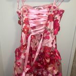 Dolls Kill  Pink Floral Mini Dress Photo 7