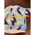 TORY SPORT Cotton Tie Dye Sweater In Ace Blue Tie Dye size small Purple Photo 3