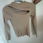 Tan/brown Tight Fit Long Sleeve Photo 0