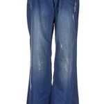 Free People One Teaspoon Jeans 22 XXS NWT Westender Flare Festival Boho Travel Photo 2