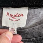 Hayden  Los Angeles Women’s Smiley Face Tie Die Plus Size Shirt Size 3X‎ Photo 2