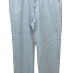 We Wore What NWT  Cut Out Straight in‎ Super Blue Jeans Belted Denim Size 32 Photo 0
