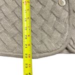 Talbots Womens Merino Wool Sweater Blazer Size PS Preppy Neutral Capsule Career Photo 3