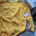 Free People NWT shimmy shake untamed gold top size small Photo 6