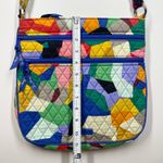 Vera Bradley  Pop Art Geometric Print Crossbody Shoulder Bag Triple Zipper Artsy Photo 7