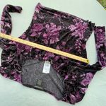 Susan Lawrence NWT  size XL floral burnout ruffel necklace. Photo 5