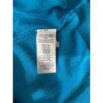CHAPS  Marine Turquoise Blue Open Front Shrug Sweater XL Photo 4