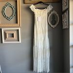 WAYF  Odette Off Shoulder Lace Maxi Dress Size XS Photo 3
