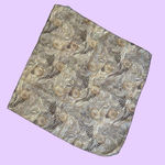 Neutral Floral Print Scarf 🔥 Tan Photo 0