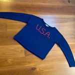 Marled Reunited Clothing U.S.A Navy Blue Sweater Photo 0