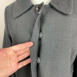 Classiques Entier  Dress Coat 3/4 Sleeve Jacket Black Textured Cotton‎ Photo 2