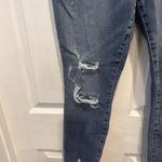 Good American  Jeans Women's 14/32 Blue Good Waist‎ Distressed Stretch High Rise Photo 1