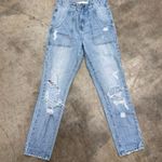 Vervet  by Flying Monkey distressed straight leg ripped jeans Photo 1