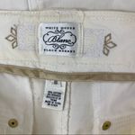 White House | Black Market WHBM white denim skirt size 10 Photo 3