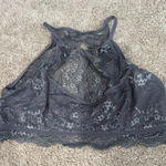 Wishlist  Gray Lace Bralette Women's Size Medium Lightly Lined Unpadded No Padding Photo 0