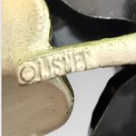 Lisner Floral Enamel Vintage Brooch Photo 5