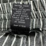 Ashley Stewart Women's Pinstripe Blazer & Pants Gray Size 22 Linen Blend Photo 11